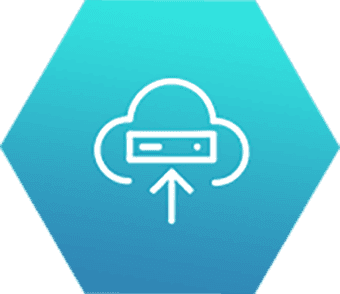 Cloud services technology icon